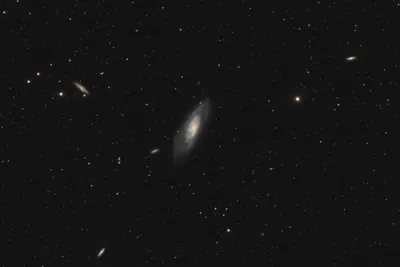M106 / NGC 4258 - Balken-Spiralgalaxie in Canes Venatici